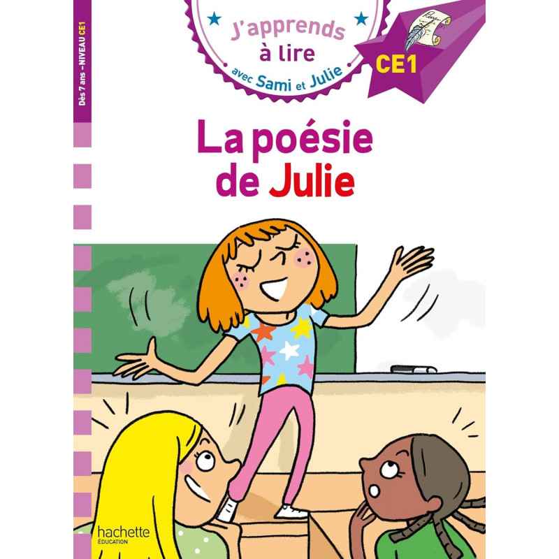 SAMI ET JULIE CE1 - LA POÉSIE DE JULIE9782017325468