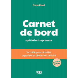 CARNET DE BORD SPÉCIAL ENTREPRENEUR de Fiona Picoli