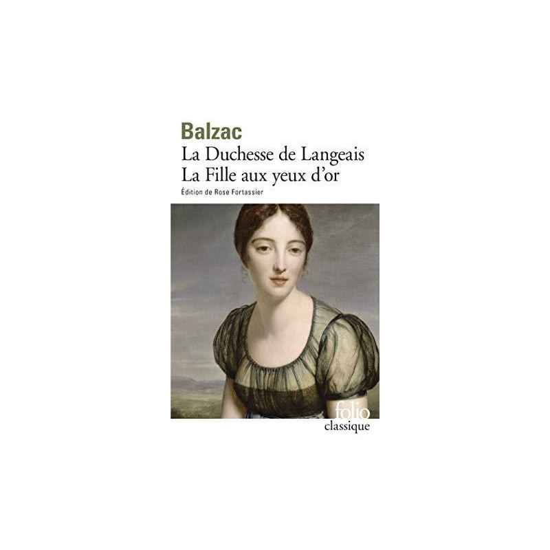 La Duchesse De Langeais / La Fille Aux Yeux d'or (Folio) Honore de Balzac