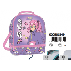 PACK TROLLY MUST REF SO CUTE ( Cartable + trousse + sac à gouter )586251