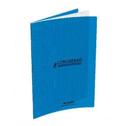 CAHIER POLYPRO 17*22 CONQUERANT 96 P BLEU