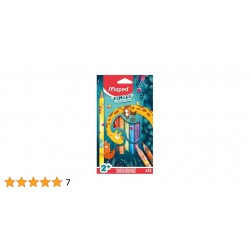 Maped Jungle Jumbo Colour Pencils 12