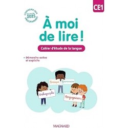 À moi de lire ! CE1 (2025) - Cahier d’étude de la langue