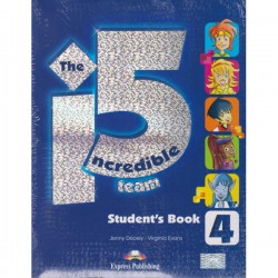 THE INCREDIBLES 5 TEAM N° 4 STUDENT'S BOOK +WORKBOOK
