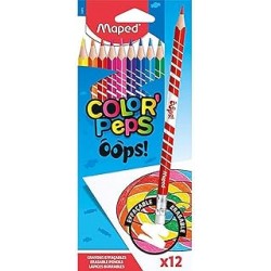 CRAYON COLOR'PEPS OOPS EFFACABLE
