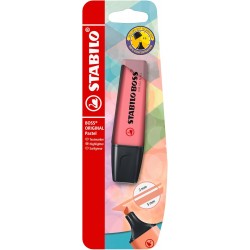 STABILO BOSS PASTEL CHERRY B.PINK CARDB. BL.