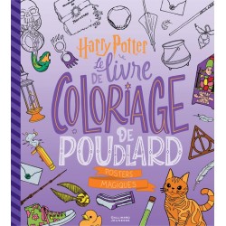 HARRY POTTER - HARRY POTTER - LE LIVRE DE COLORIAGE DE POUDLARD