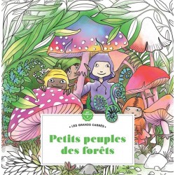 Art thérapie - Les grands carrés : petits peuples des forêts