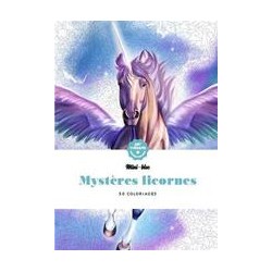 ART-THÉRAPIE - MINI-BLOC :MYSTERES LICORNES