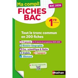 MA COMPIL FICHES BAC - BAC 2026 TOUTES LES MATIÈRES