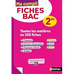 MA COMPIL FICHES BAC 2DE TOUTES LES MATIERES
