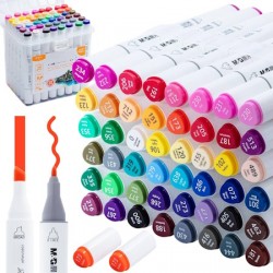 DOUBLE TIPS MARKER – 48 COLOURS M&G