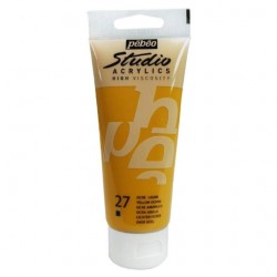 Pébéo 27 Studio Acrylique Tube Ocre jaune 100 ml
