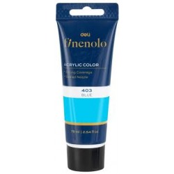 Deli Finenolo Acrylic Paint Tube 75 ml Blue