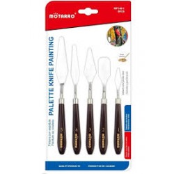MOTARRO PALETTE KNIFE PAINTING 5PCS