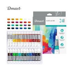 Deli Dmast Gouache 24 COLORS