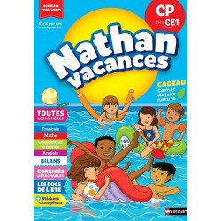 Cahier de vacances 2026 du CP vers le CE1 (6-7 ans) - Révisions complètes