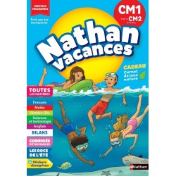 Cahier de vacances 2026 du CM1 vers le CM2 (9-10 ans)