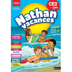 Cahier de vacances 2026 du CE2 vers le CM1 (8-9 ans)