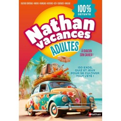 Cahier de vacances adultes 2026 - 150 jeux variés pour des moments 100% détente !