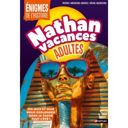 Cahier de vacances Adultes 2026 - Enigmes de l'Histoire