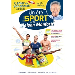 Cahier de vacances adultes - Un été sport avec Nelson Monfort