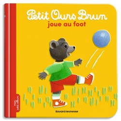 PETIT OURS BRUN JOUE AU FOOT - DÈS 2 ANS
