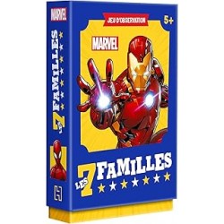 MARVEL - Jeu de cartes - 7 familles