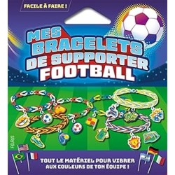 Mes bracelets de supporter Football