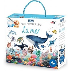 Puzzle magique à l'eau - La mer