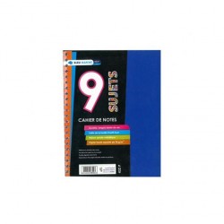CAHIER DE NOTES 9 SUJETS 432P SPIRAL SEYES