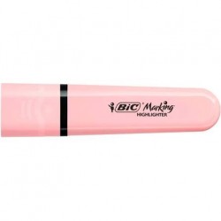 BIC Marking Highlighter - Surligneur - 1.2-4.6 mm -  Rose Pastel