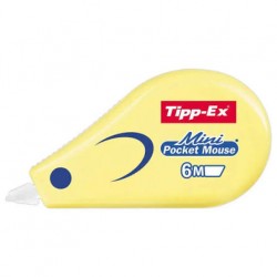 CORRECTEUR TIPP-EX MINI POCKET MOUSE 5mm PASTEL ASSORTI
