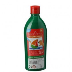 Faber-Castell Bouteille Gouache Peinture Ready Mix Tempera 500ml -BLUE