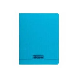 CAHIER PIQUE 17*22 CM 2.5MM POLYPRO BLEU