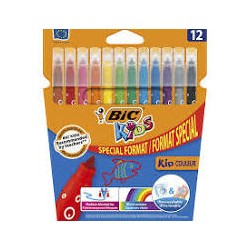 Boite de 12 Feutres BIC KIDS