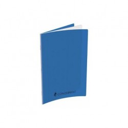 CAHIER 24*32 192P CONQURANT POLYPRO BLEU
