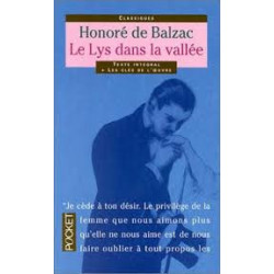 Le Lys dans la vallée-Honoré de Balzac