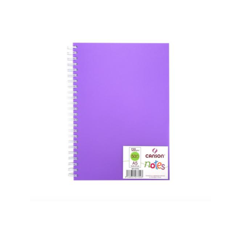 CARNET 100pages feuilles blanches A5