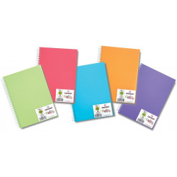 CARNET 100pages feuilles blanches A5