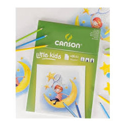 Canson Kids Papier à dessin 30 feuilles A3 29,7 x 42 cm Blanc