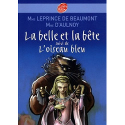 La belle et la bête - Suivi de L'oiseau bleu-Jeanne-Marie Leprince de Beaumont, Madame d'Aulnoy9782013224406