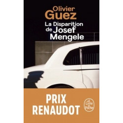 La disparition de Josef Mengele-Olivier Guez9782253073802