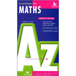 La Pratique des maths de A à Z9782218726613