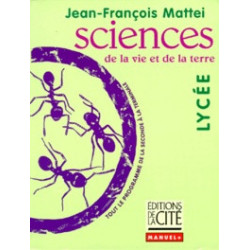 Sciences de la vie et de la terre, lycée - Jean-François Mattéi9782844100085