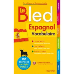 Le Bled Espagnol vocabulaire9782010004025