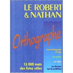 Le Robert et Nathan, orthographe9782091828060