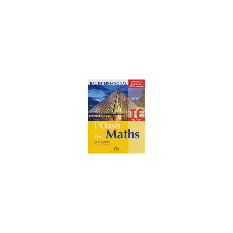 L'oasis des Maths TC Bac inter 20169954075555