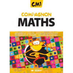 Compagnon Maths CM1 SEDRAP