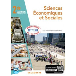 Sciences économiques et sociales SES 2de - Elève- Ed-2017-DELAGRAVE